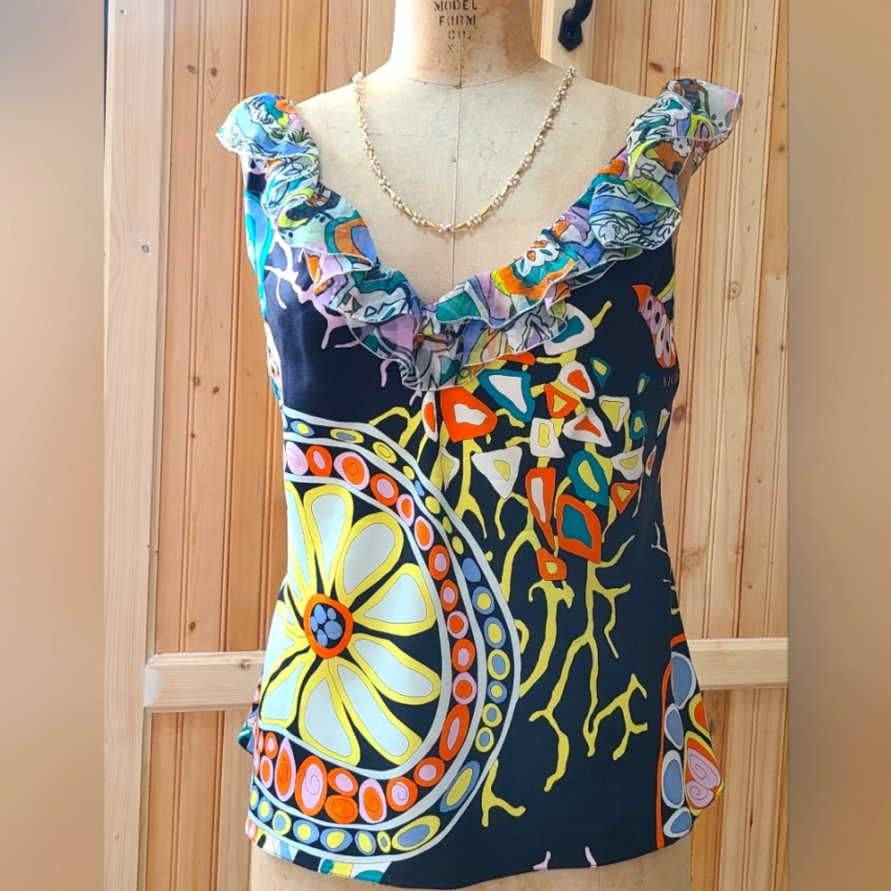 Vintage Christian Lacroix Silk Blouse